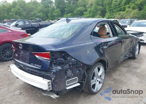 2018 Lexus Is 300 z USA, uszkodzony, nr VIN JTHC81D23J5028949